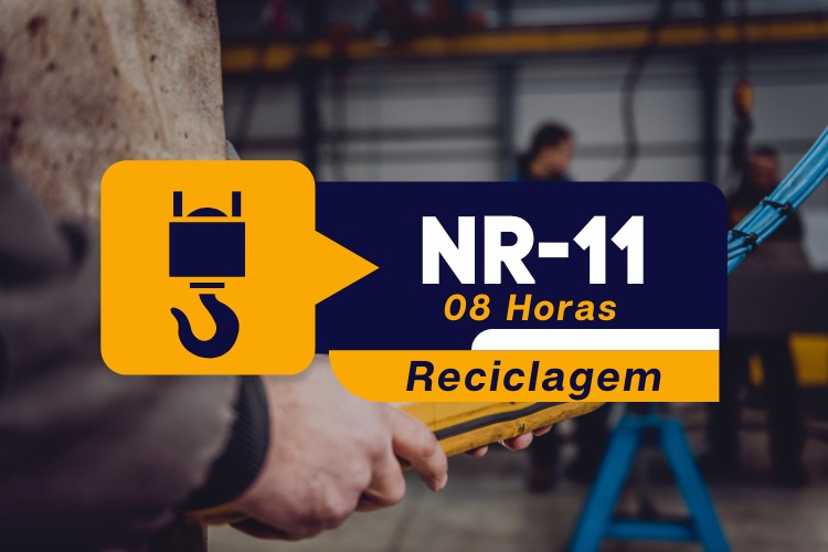 NR 11 – Operação de Ponte Rolante e Talha Elétrica – Teórico Reciclagem
